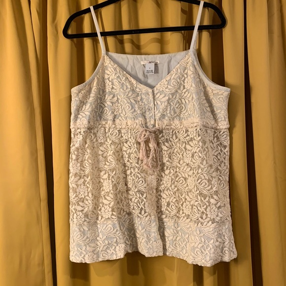 Sheer Floral Button Down Sweet n Flirty Tank - Picture 1 of 8